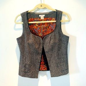 Sundance tweed vest